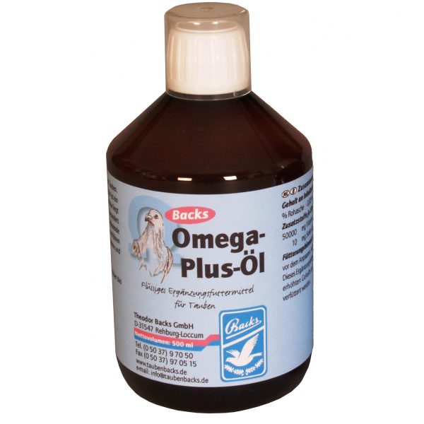 Backs Omega-Plus-Öl 500ml
